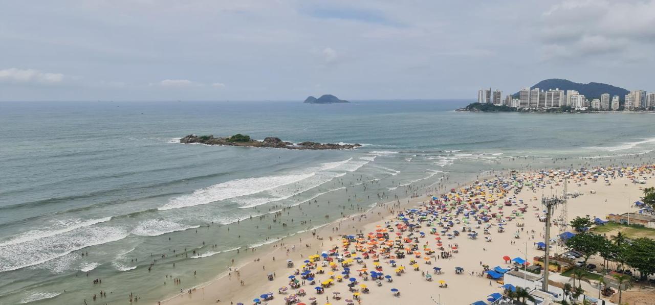 Apto Aconchegante, Bem Localizado, Churrasqueira Na Varanda, Servico De Limpeza Diaria, Servico De Praia - Pitangueiras - Guarujá Kültér fotó